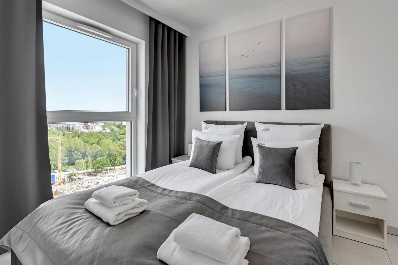 Sea View Letnica Tower & Sea View By Downtown Apartments Gdaňsk Exteriér fotografie